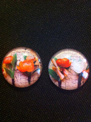 Custom Glass Photo Earrings