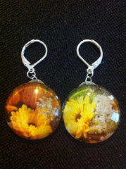 Custom Glass Photo Earrings