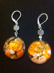 Custom Glass Photo Earrings